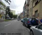 Parcare ilegală în centrul Timişoarei FOTO ratt.ro