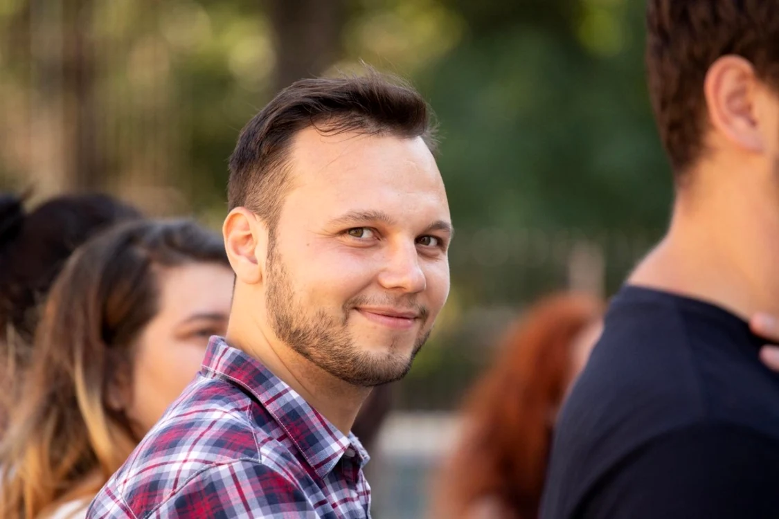 Gabriel Răducanu este profesor de Religie la Brăneşti FOTO Arhiva personală
