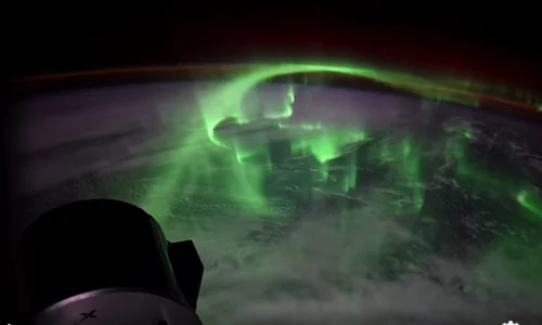 aurora vazuta de pe ISS FOTO FB Jessica Meir png