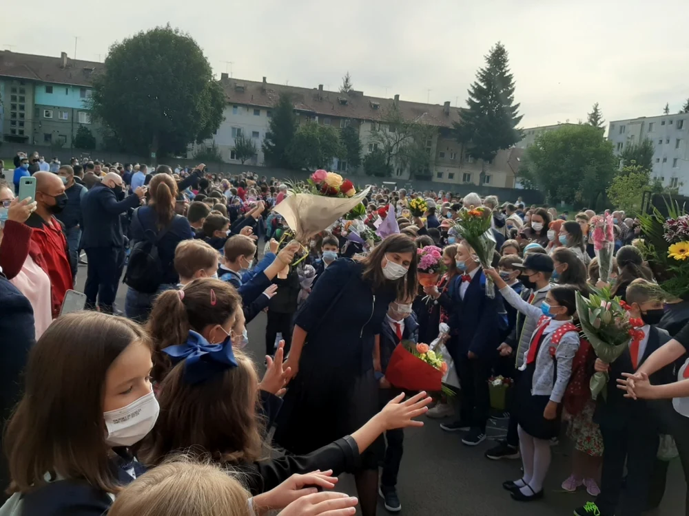 Deschiderea de an şcolar la Braşov FOTO Ioan Buciumar