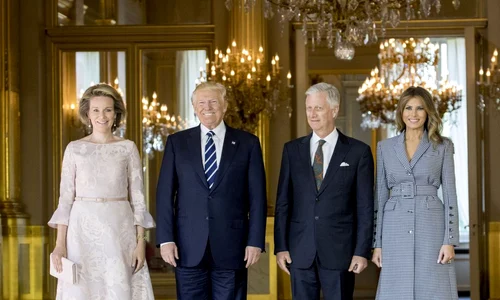 Donald Trump And First Lady Meet With Belgian King Philippe jpeg