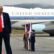 Donald Trump și Putin in Alaska FOTO AFP 