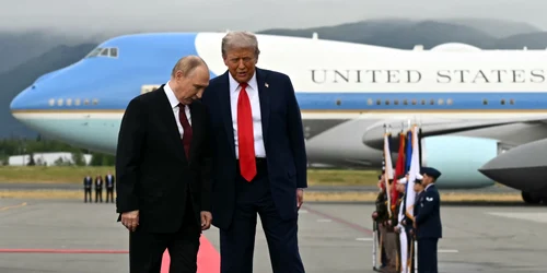 Donald Trump și Putin in Alaska FOTO AFP 