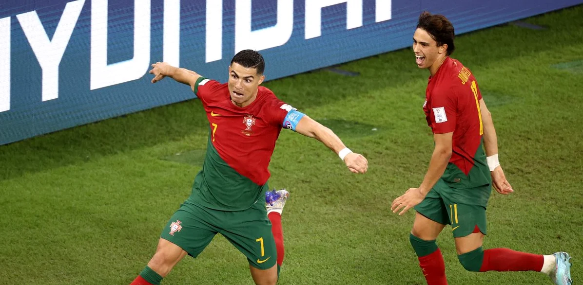 Cristiano Ronaldo e deja calificat în optimile Cupei Mondiale. Foto EPA EFE