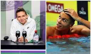 Simona Halep si David Popovici