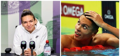 Simona Halep și David Popovici, doi sportivi de excepție ai României