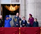 Regele Charles, Regina Camilla, Prințul William, Kate Middleton și alți membrii ai familiei regale