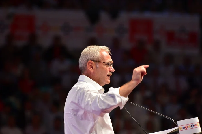 Preşedintele ales al PSD, Liviu Dragnea FOTO Mediafax