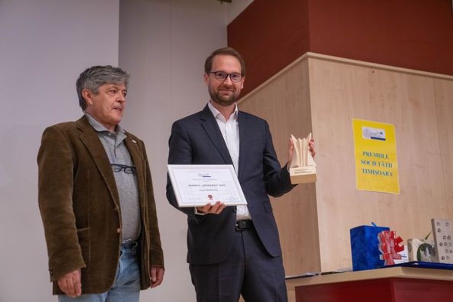 Decernarea Premiilor Societăţii Timişoara. Orașul de pe Bega, „speranța României de mâine“