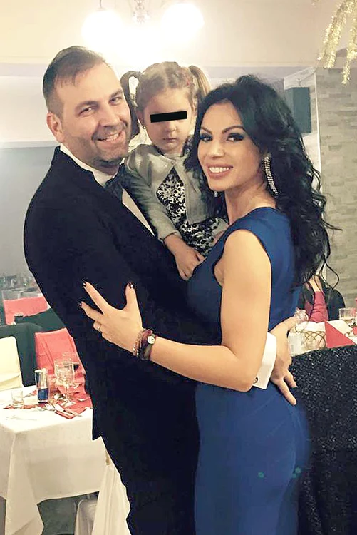 Ramona Lăzuran cu familia