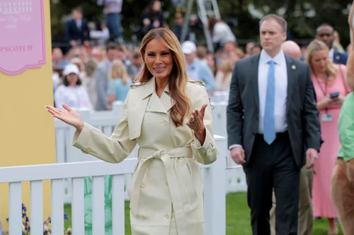 Melania Trump de Paște