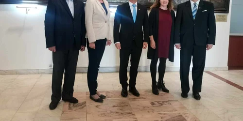 Ambasadorul Israelululi în vizită la Adam Muller Guttenburn FOTO Ștefan Both