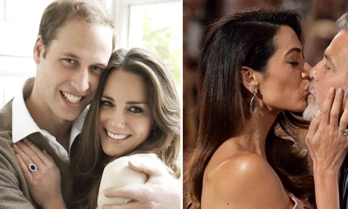 Vedete, Printul William, Kate Middleton, George Clooney jpg