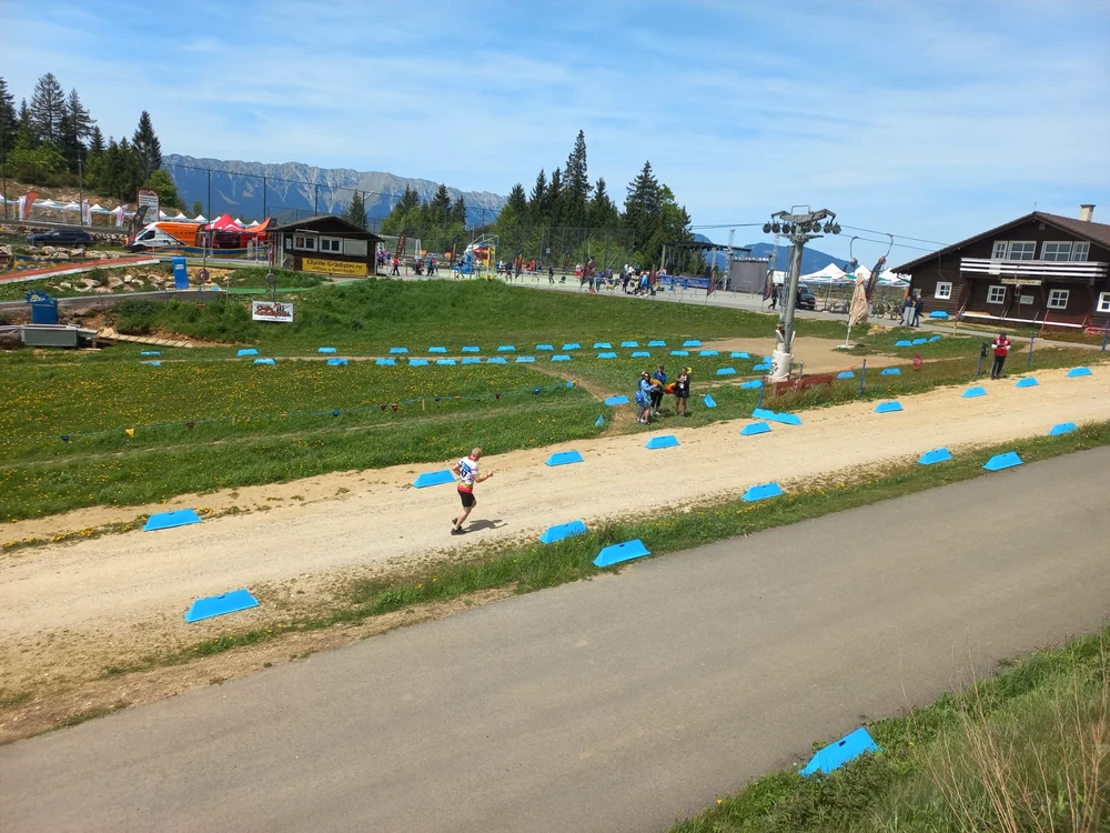 Baza de biatlon de la Cheile Grădiștei FOTO Ioan Buciumar