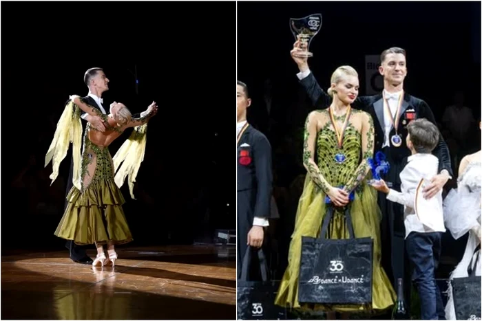 Moment emoționant pentru Rareș Cojoc. Ioachim, pe podium alături de el. Foto: Instagram