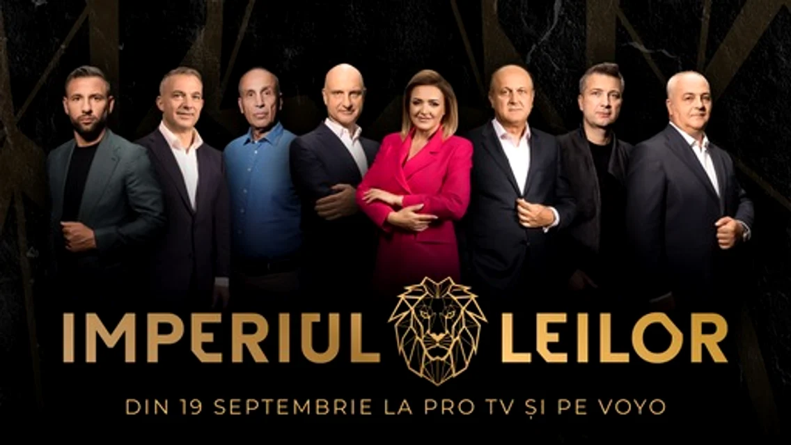   Începând cu 19 septembrie, în fiecare marți, de la ora 21.30, la ProTV, se va difuza „Imperiul Leilor”