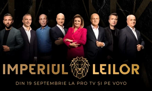    Începând cu 19 septembrie, în fiecare marți, de la ora 21.30, la ProTV, se va difuza „Imperiul Leilor”
