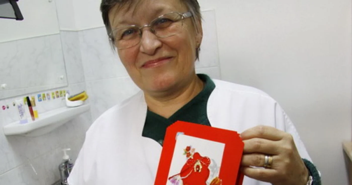 Marilena Brăila face cu mare pasiune felicitări.