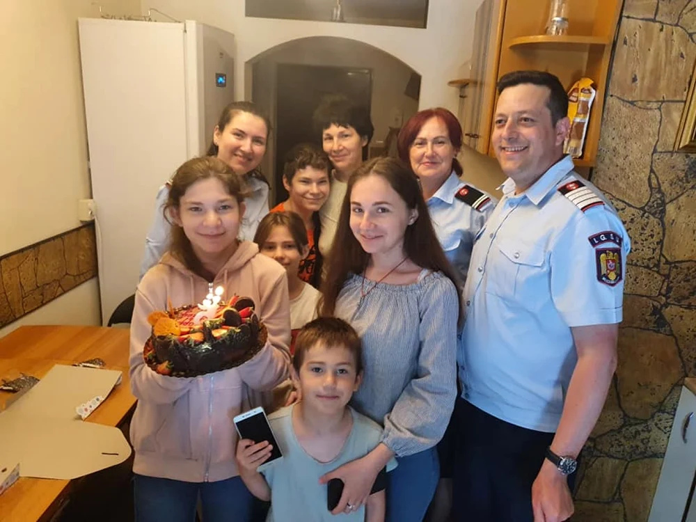 Valeria a împlinit 15 ani FOTO facebook/ISU Călăraşi