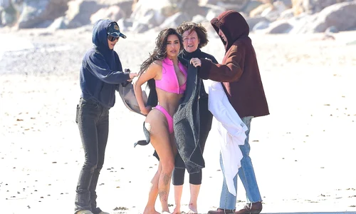 Kim Kardashian pe plajă, Profimedia (6) jpg
