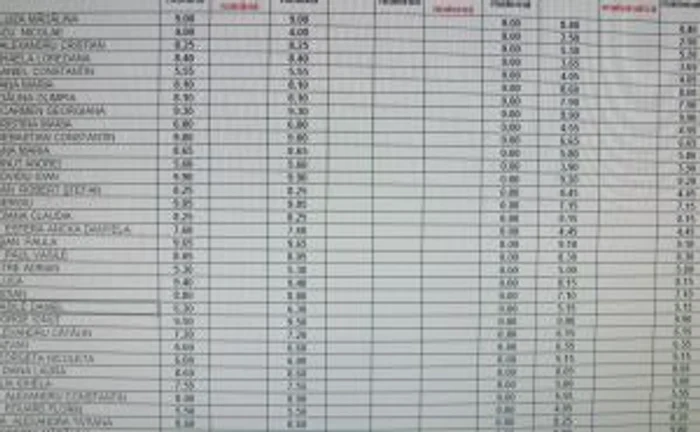 Rezultate testare naţională Alba