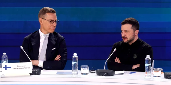 Președintele Finlandei Alexander Stubb și Volodimir Zelenski FOTO Profimedia