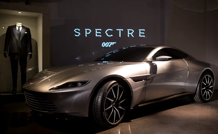 
    Aston Martin-ul din filmul Spectre a fost vândut cu 3,5 milioane de doalriFoto GettyImages  