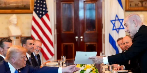 trump netanyahu la casa alba cadou foto X jpg