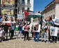 Miting pro Palestina de la Timişoara FOTO Ş.Both