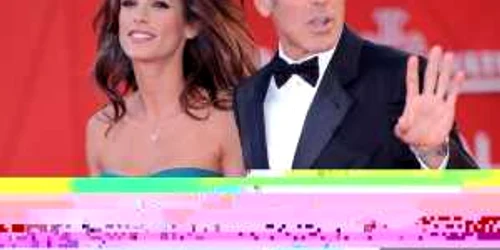 Elisabetta Canalis şi George Clooney, pe vremea când formau un cuplu