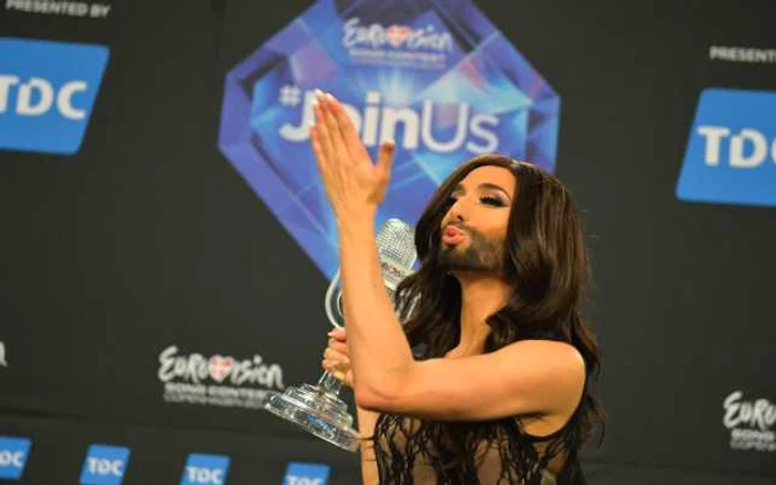 Conchita Wurst a adus şătii sale, Austria, marele trofeu Eurovision 2014 FOTO EBU