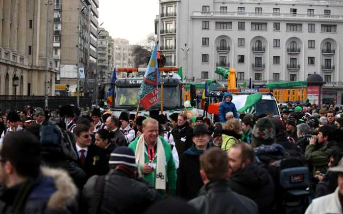 Prima ediţie a paradei organizate în Bucureşti cu ocazia Saint Patrick`s Day a avut loc duminică. FOTO Mediafax