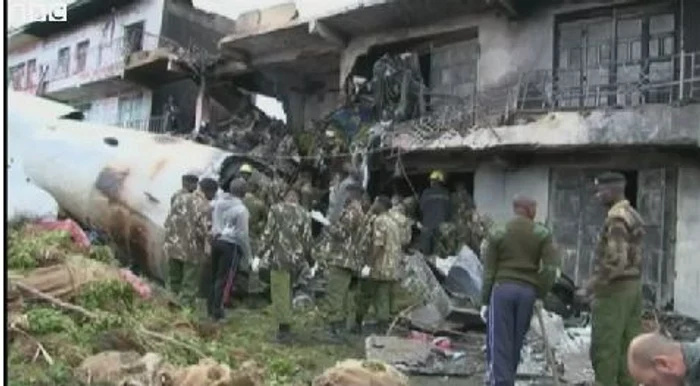 Imagini surprinse de BBC din timpul operaţiunii de salvare