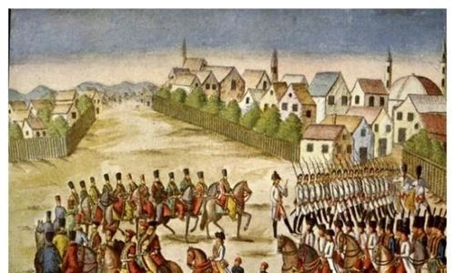 Ţările române la sfârşitul domniilor fanariote. FOTO www.wikipedia.org