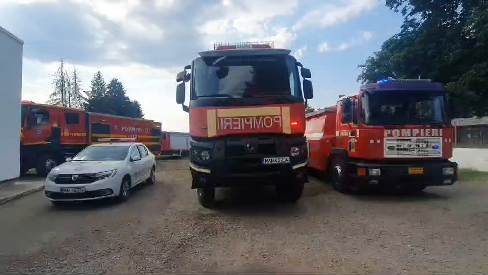 Incendiu la Centrul de Recuperare și Reabilitare Neuropsihiatrică din Suceava. 136 de pacienți, evacuați. Planul roșu de intervenție, activat VIDEO