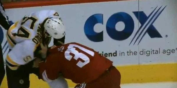 În NHL mai apar şi "reprize" de pugilat * Foto: Reuters