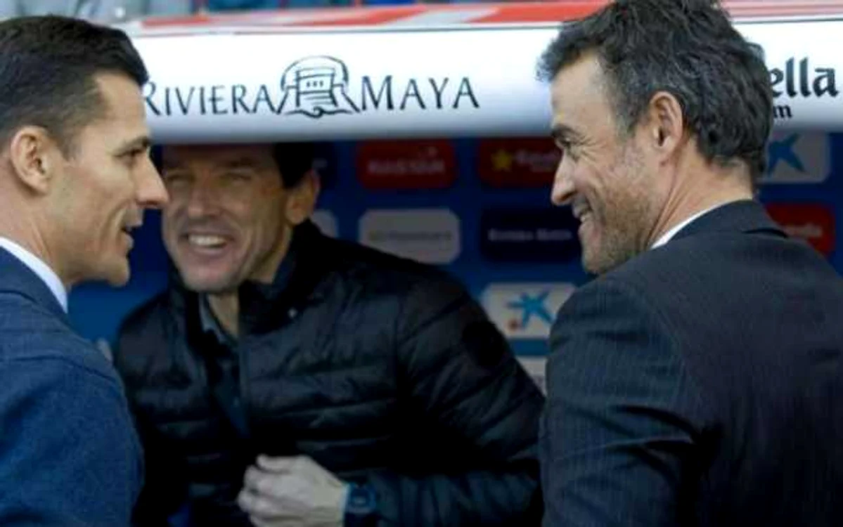 Gâlcă şi Luis Enrique