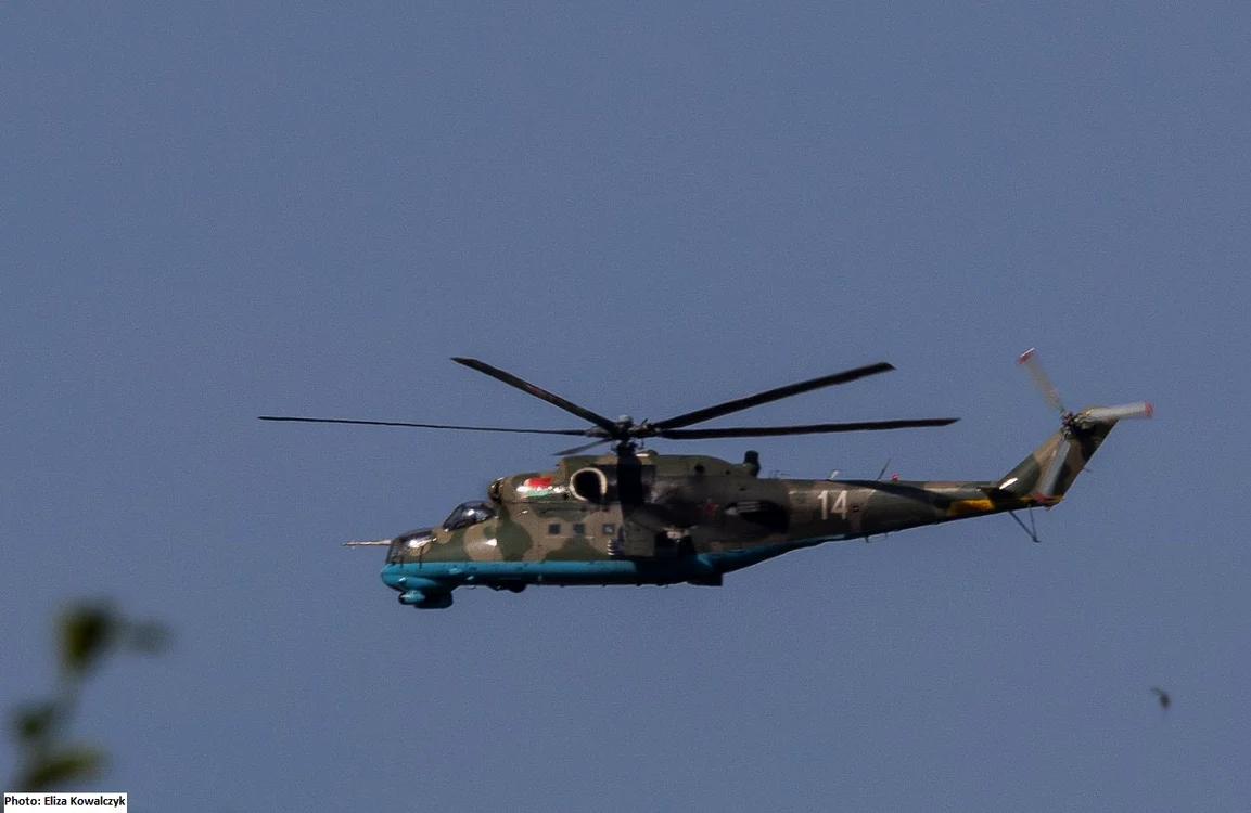 Elicopter polonez FOTO: Facebook Defense România