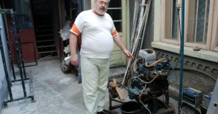 Braila: Ion Labuneţi a inventat motorul care consuma cu 30% mai puţin carburant