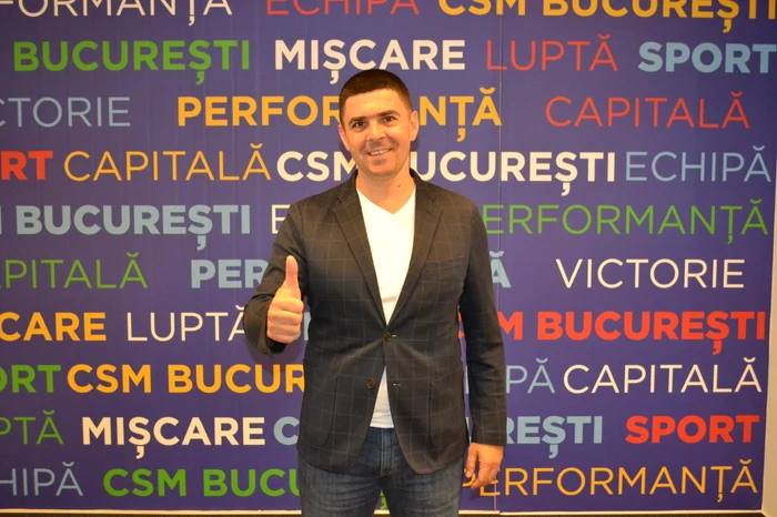 Vlad Enăchescu, manager general CSM București. FOTO: Facebook