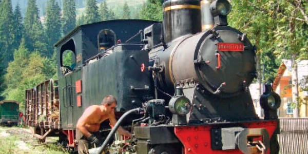 Export ilegal  de locomotive cu aburi