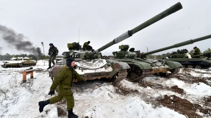 Tancuri ale armatei ucrainene FOTO AFP