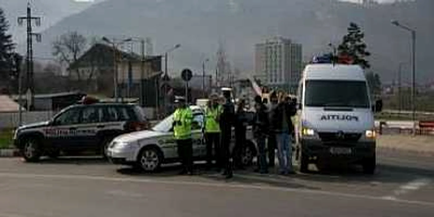 Braşov: A făcut  “pana prostului” cu maşina pe care tocmai o furase