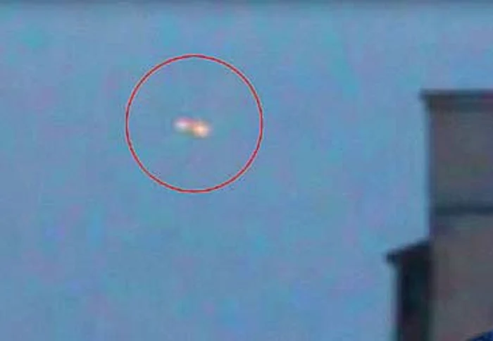 
    Obiectul zburător a stat nemişcat timp de 30 de secunde  