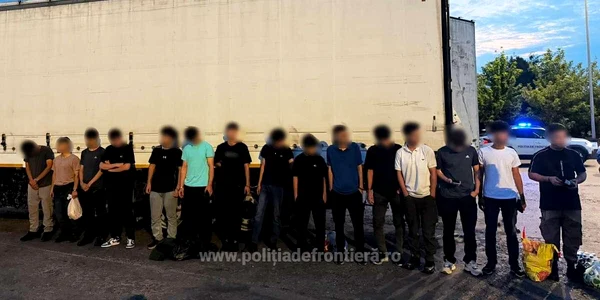 Șofer turc, arestat preventiv după ce a transportat 15 cetățeni străini jpeg