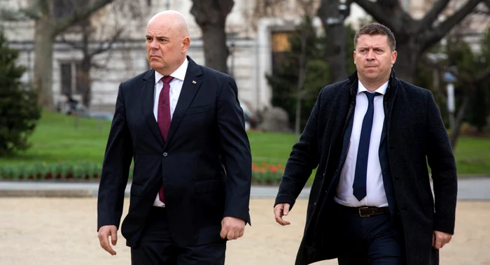 Procurorul general Ivan Gheșev (stânga) a fost vizat de o tentativă de asasinat FOTO Profimedia