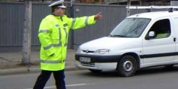 Polițiştii l-au amendat şi i-au confiscat şi întreaga cantitate de floarea-soarelui transportată