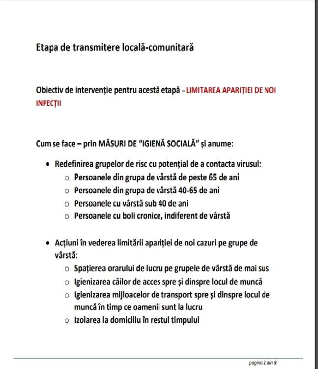 Planul lui Streinu Cercel inlcude o nouă categorie vulnerabilă