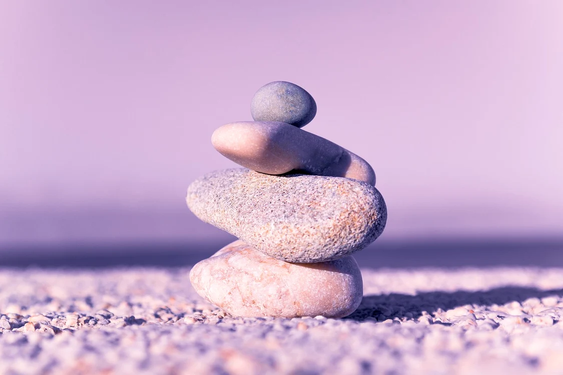 pietre, zen, meditatie