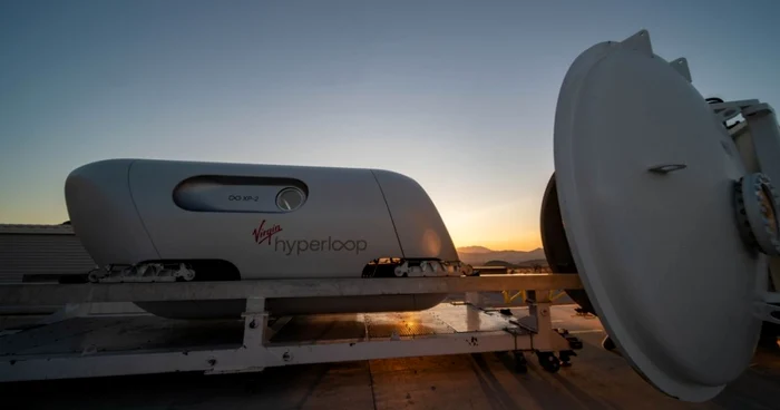 Virgin Hyperloop prima calatorie cu echipaj